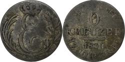 World Coins - German States, SAXE-COBURG-GOTHA, Ernst I, 6 Kreuzer, 1830, Gotha and Saalfeld