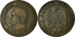 World Coins - Coin, France, Napoleon III, 2 Centimes, 1853, Marseille,