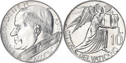 World Coins - Coin, VATICAN CITY, John Paul II, 10 Lire, 1985, Roma, FDC, , Aluminum