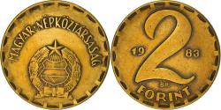World Coins - Coin, Hungary, 2 Forint, 1983, , Brass, KM:591