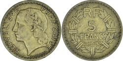 World Coins - Coin, France, 5 Francs, 1946