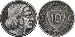 World Coins - Germany, 10 Pfennig, 1921, Iron, , KM:20