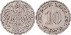World Coins - Coin, Germany, 10 Pfennig, 1897