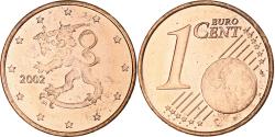 World Coins - Finland, Euro Cent, 2002, Mint of Finland, série FDC, , Copper Plated