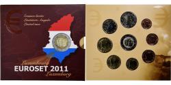 World Coins - Luxembourg, 1 Cent to 2 Euro, BU, 2011, Utrecht,