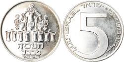 World Coins - Coin, Israel, 5 Lirot, 1973, Jerusalem, , Silver, KM:75.1