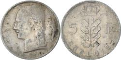 World Coins - Coin, Belgium, 5 Francs, 5 Frank, 1963