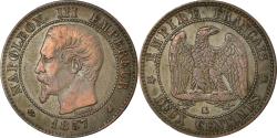 World Coins - Coin, France, Napoleon III, Napoléon III, 2 Centimes, 1857, Bordeaux