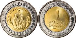 World Coins - Coin, Egypt, Health personnel, Pound, 2021, , Bi-Metallic