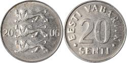 World Coins - Coin, Estonia, 20 Senti, 2006