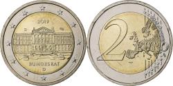 World Coins - Germany, 2 Euro, Bundesrat, 2019, Munich, Bi-Metallic,
