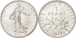 World Coins - Coin, France, Semeuse, Franc, 1917, Paris, , Silver, KM:844.1