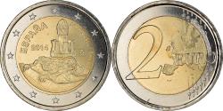 World Coins - Spain, 2 Euro, Parc Guell, 2014, Madrid, , Bi-Metallic