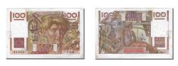 World Coins - Banknote, France, 100 Francs, 100 F 1945-1954 ''Jeune Paysan'', 1951