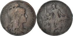 World Coins - Coin, France, 5 Centimes, 1900
