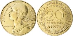 World Coins - Coin, France, Marianne, 20 Centimes, 1977, Paris, , Aluminum-Bronze