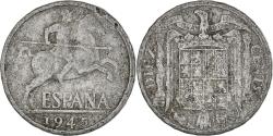 World Coins - Coin, Spain, 10 Centimos, 1945