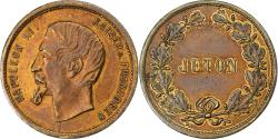 World Coins - France, Medal, Jeton de jeu, Napoléon III, Kaiser d. Franzosen, Brass