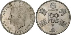 World Coins - Spain, Juan Carlos I, 100 Pesetas, 1980, Madrid, Copper-nickel,