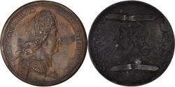 World Coins - France, Medal, Louis XIV Le Grand, Galvanoplastie, History, Rottiers,