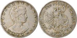 Brazil (Minas mint), 12800 reis (dobra), John V, 1730-M, rope-rim