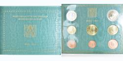 World Coins - Vatican, 1 Cent to 2 Euro, euro set, 2010, Rome, Benoit XVI,
