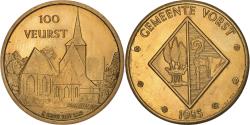 World Coins - Belgium, Token, 100 Veurst - Vorst, 1983, Copper,