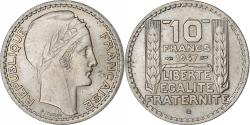 World Coins - France, 10 Francs, Turin, 1947, Beaumont - Le Roger, Copper-nickel,