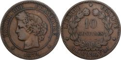 World Coins - France, 10 Centimes, Cérès, 1879, Paris, Bronze, , Gadoury:265a