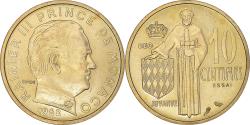 World Coins - Coin, Monaco, Rainier III, 10 Centimes, 1962, ESSAI, , Cupro-Aluminium