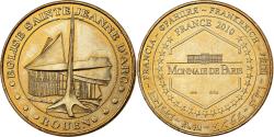 World Coins - France, Token, Eglise Sainte Jeanne d'Arc, Rouen, 2010, Copper-nickel Aluminium