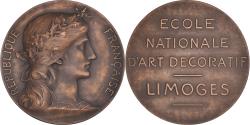 World Coins - France, Medal, Ecole Nationale d'Art Décoratif, Limoges, Dupuis.D,