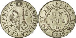 World Coins - Coin, SWISS CANTONS, GENEVA, Sol, 1785, , Billon, KM:87