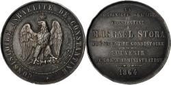 World Coins - Algeria, Medal, Israel Stora, Consistoire Israélite de Constantine, 1864