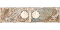 World Coins - France, 100 Francs, Sully, 1940-09-26, T.15322, VF(30-35)