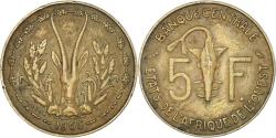 World Coins - Coin, West African States, 5 Francs, 1965