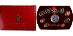 World Coins - Vatican, John Paul II, Set 1 ct. - 2 Euro + Medal, Proof, 2004 - Anno XXVI