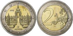 World Coins - Germany, 2 Euro, 2016, Hambourg, Bi-Metallic, , KM:New