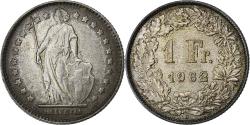 World Coins - Switzerland, Franc, 1962, Bern, Silver, , KM:24