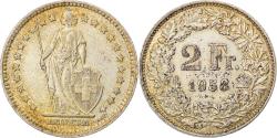 World Coins - Coin, Switzerland, 2 Francs, 1958, Bern, , Silver, KM:21