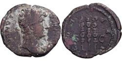 Ancient Coins - Hadrian, Semis, 128-129, Rome, Bronze,