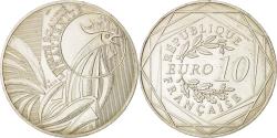 World Coins - France, 10 Euro, Coq, 2015, , Silver