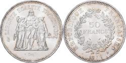 World Coins - France, 50 Francs, Hercule, 1974, Paris, Silver, , KM:941.1