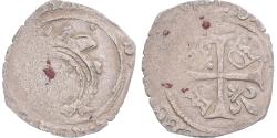 World Coins - Coin, France, Charles VIII, Liard au dauphin, 1488, Toulouse (?),