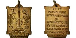 World Coins - France, Medal, Fête Catholique Internationale de Gymnastique et de Sports
