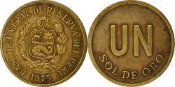 World Coins - Coin, Peru, Sol, 1975, Lima, , Brass, KM:266.1