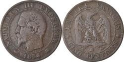 World Coins - Coin, France, Napoleon III, Napoléon III, 5 Centimes, 1854, Strasbourg