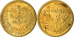 World Coins - Coin, Poland, 5 Groszy, 2016, Warsaw, , Brass