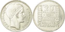 World Coins - Coin, France, Turin, 20 Francs, 1938, Paris, , Silver, KM:879