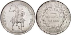 World Coins - France, Medal, Galeries Rémoises, Statue de Jeanne d'Arc, Business & industry